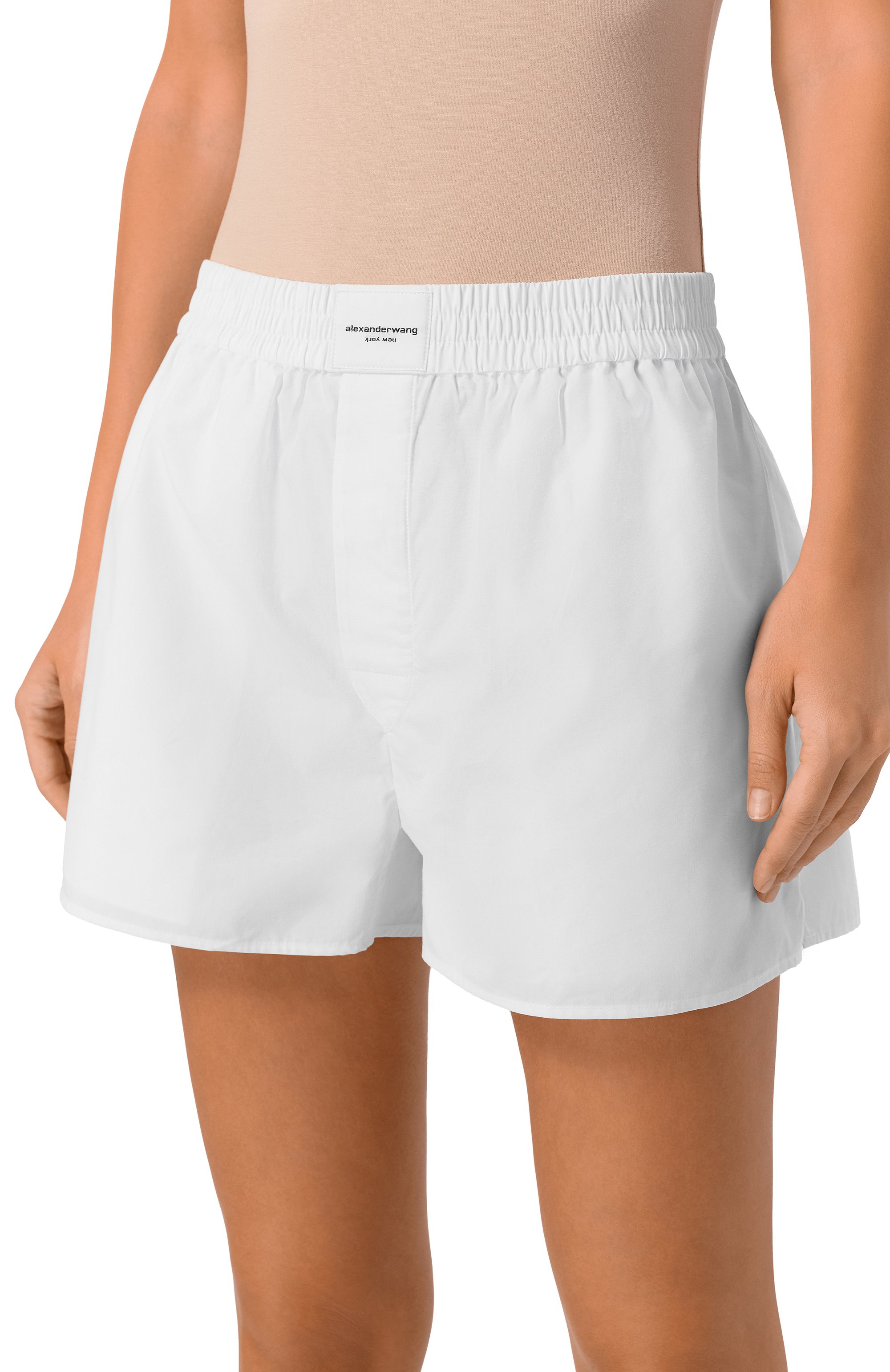 Хлопковые шорты ALEXANDERWANG.T, арт. 4WC2244370, фото 5