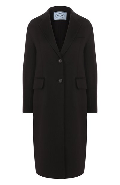 Шерстяное пальто PRADA, арт. P668M-1CRU-F0002, фото 1