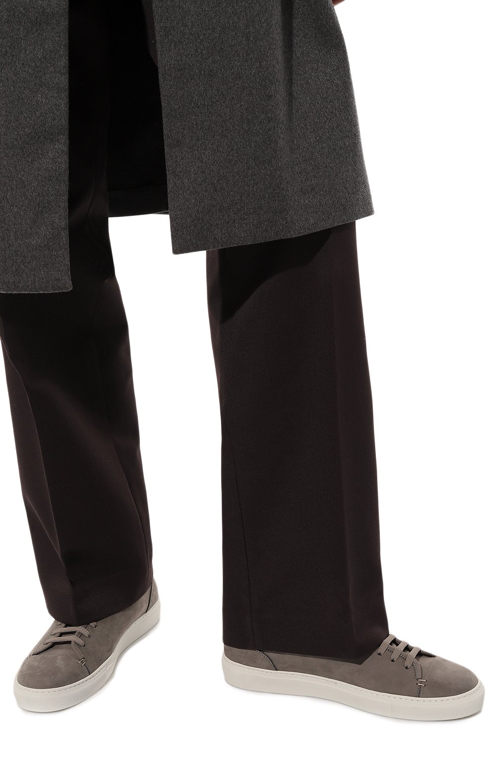 Кеды из нубука CORNELIANI, арт. 91TM66-3120974, фото 3