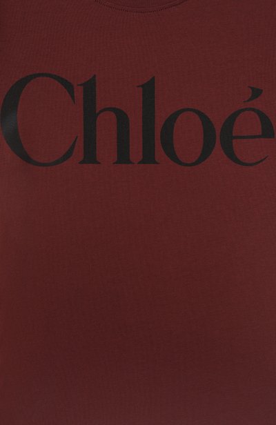 Хлопковая футболка CHLOÉ, арт. C21301, фото 3