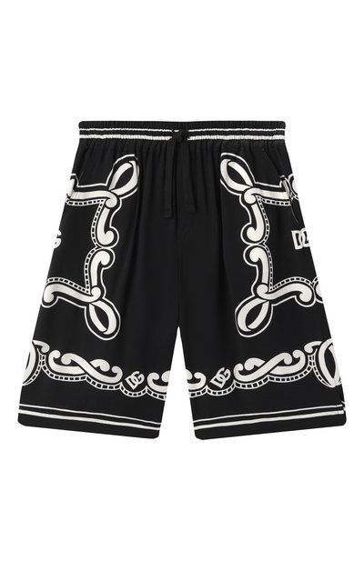 Шорты из вискозы DOLCE & GABBANA, арт. L43Q48/FP8F7/8-14