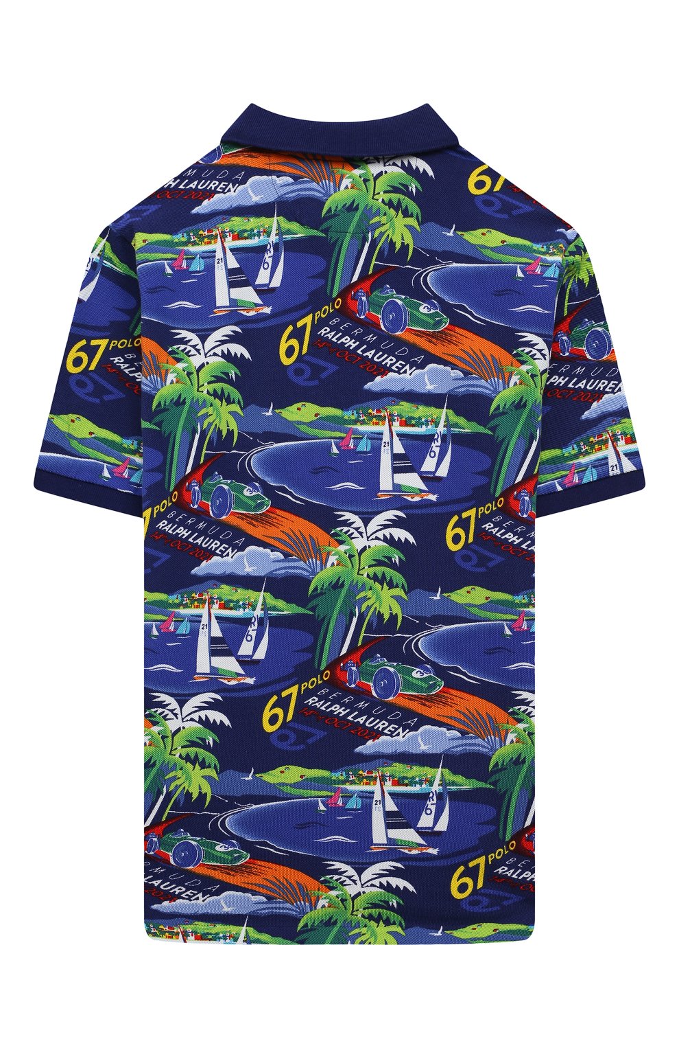 Хлопковое поло POLO RALPH LAUREN, арт. 323834887, фото 2