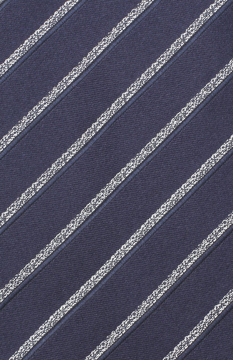 Шелковый галстук BRIONI темно-синего цвета по цене 25050 руб., арт. 062H00/09470, фото 3 Шелковый галстук BRIONI, арт. 062H00/09470, фото 3
