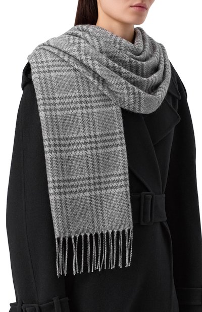 Шарф из шелка и кашемира KITON, арт. D54751K0511F04, фото 2