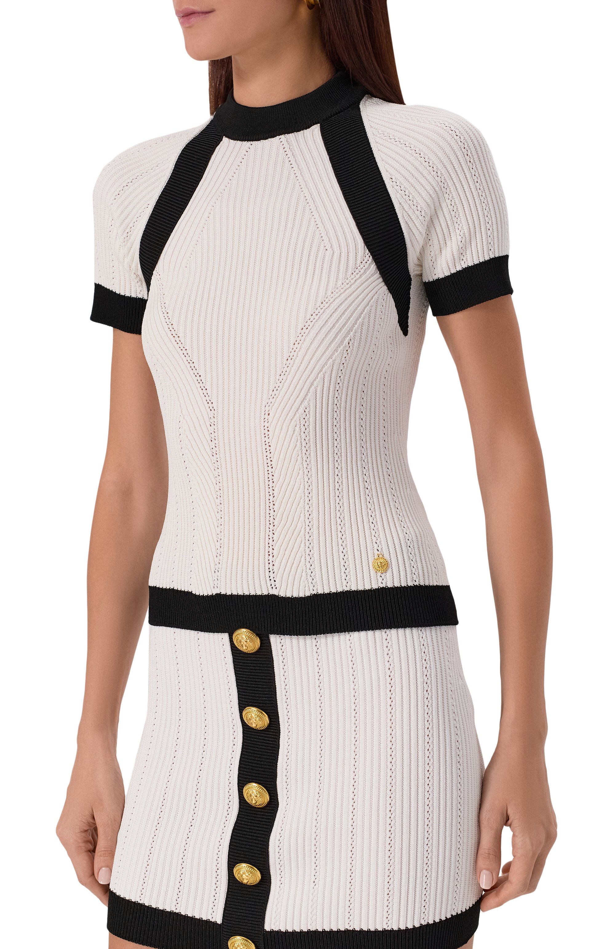 Пуловер из вискозы BALMAIN, арт. FF1AL075/KI64, фото 3