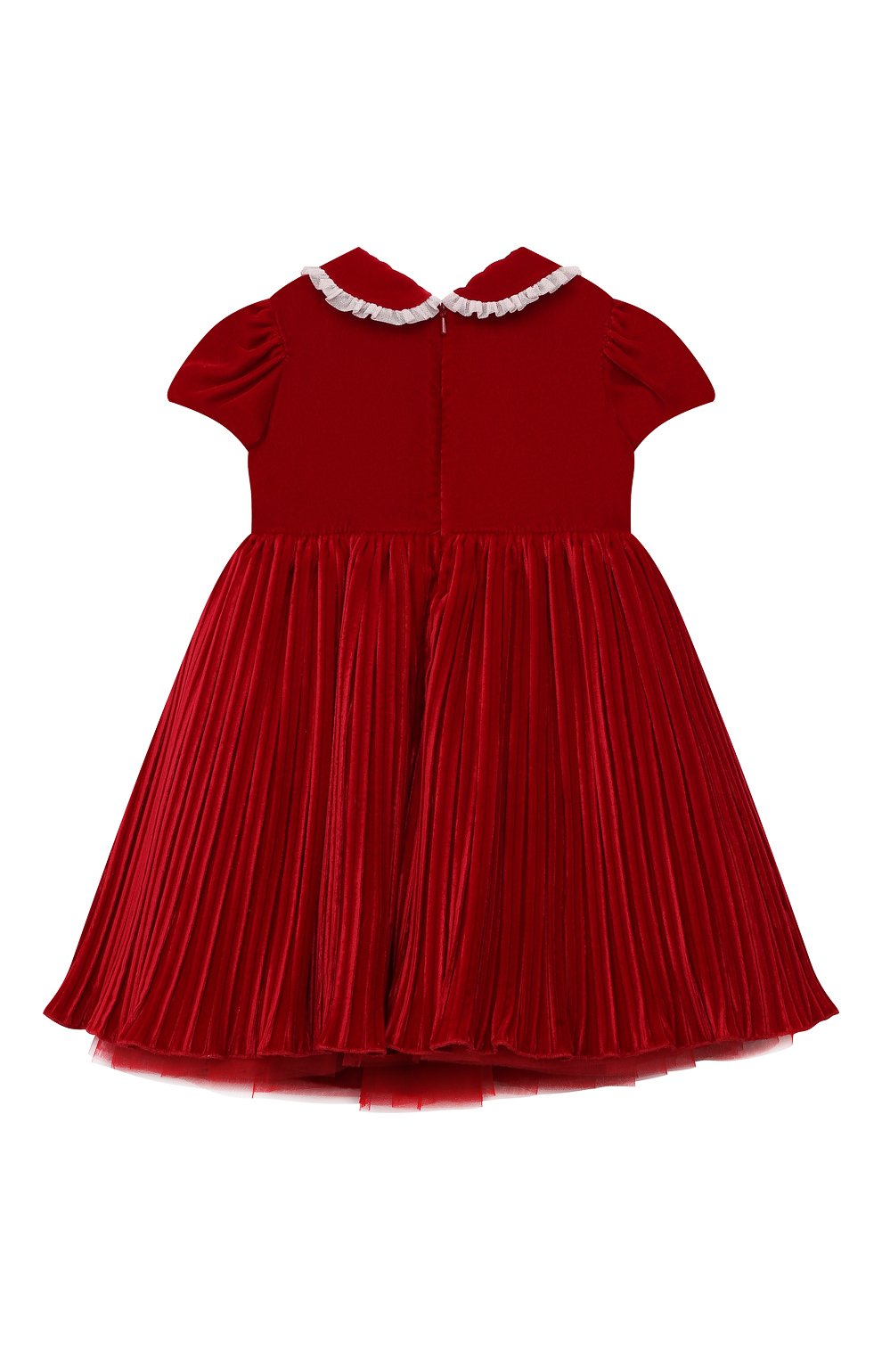 Платье MONNALISA красного цвета по цене 33915 руб., арт. 73B902, фото 2 Платье MONNALISA, арт. 73B902, фото 2