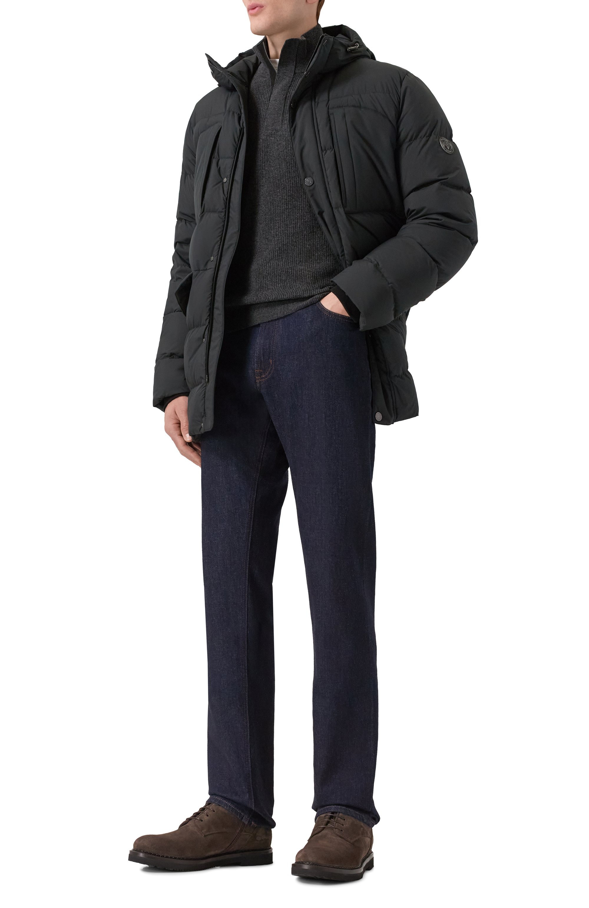 Джемпер из шерсти и кашемира CANALI, арт. C1140/MK02361, фото 2