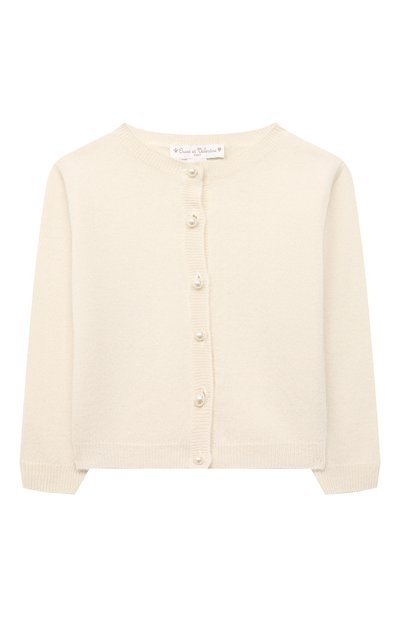Кашемировый кардиган OSCAR ET VALENTINE, арт. CAR01PEARLL, фото 1