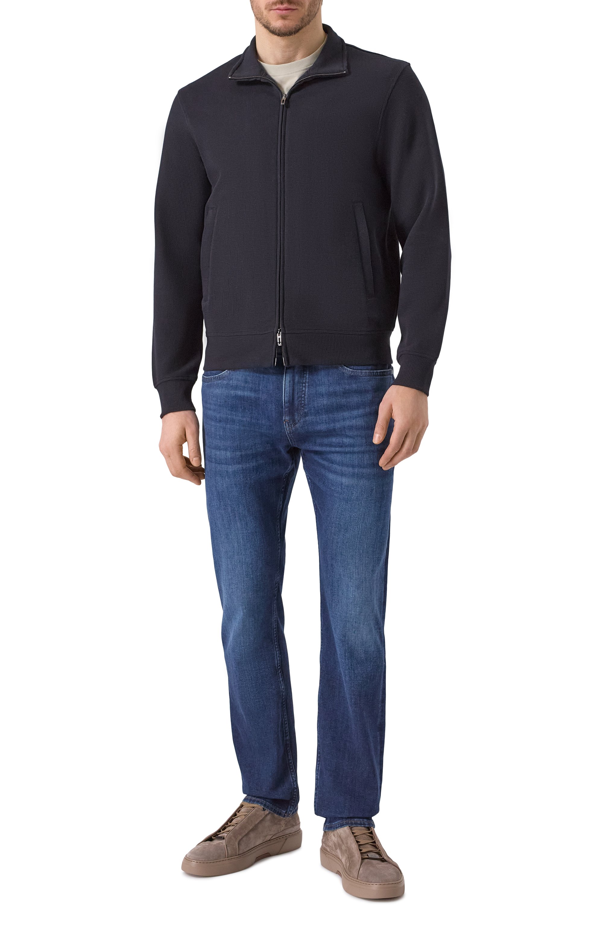 Хлопковая толстовка EMPORIO ARMANI, арт. EM000944/AF13358, фото 2