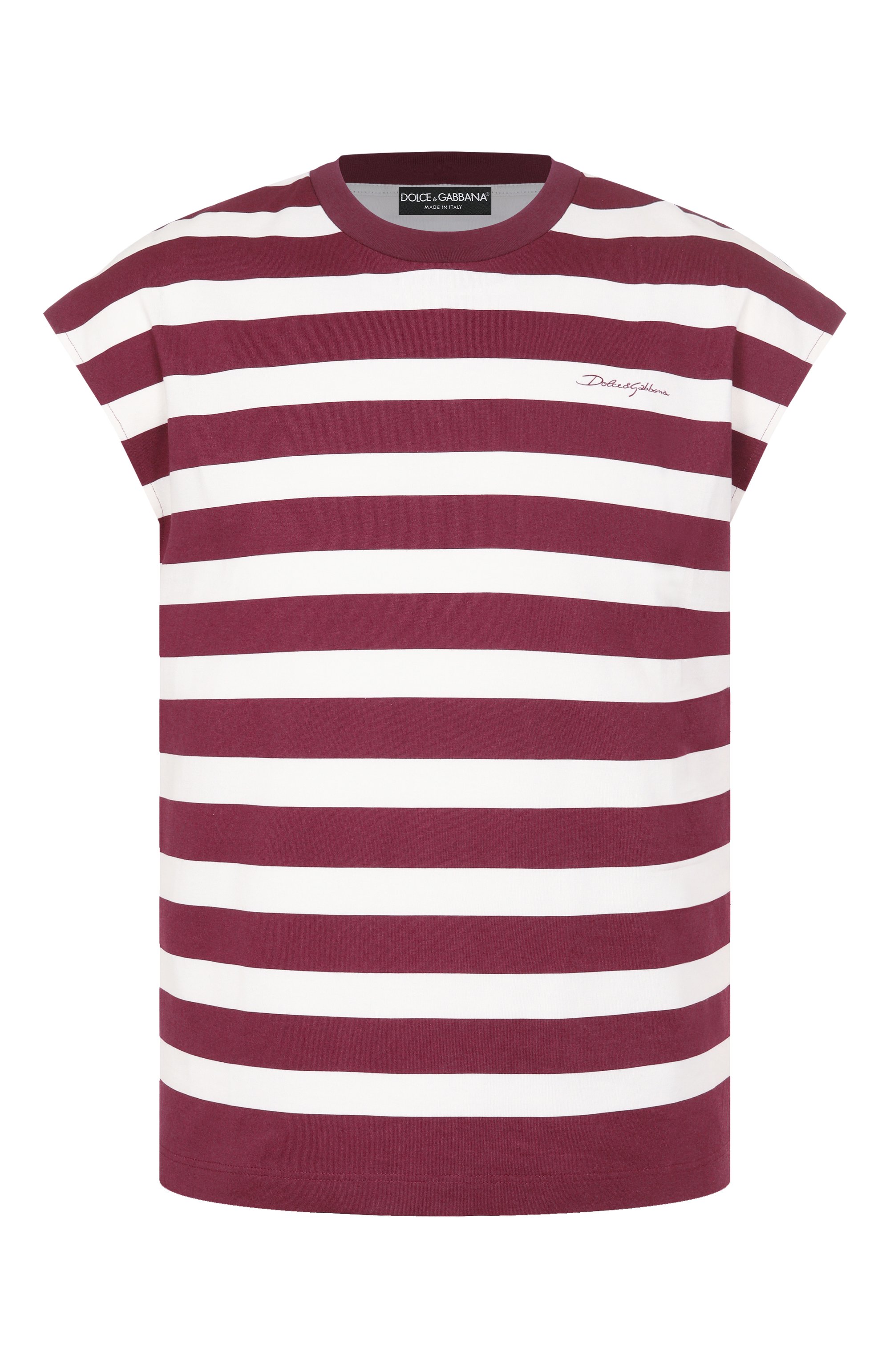 Хлопковая майка DOLCE & GABBANA, арт. G8SJ9T/II7HH, фото 1