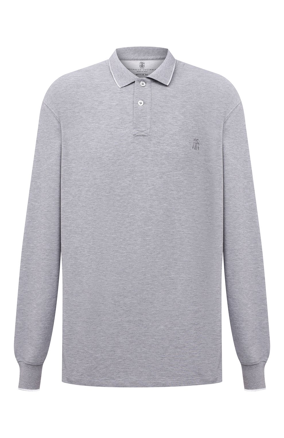 Хлопковое поло BRUNELLO CUCINELLI, арт. M0T739769W, фото 1