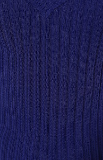 Хлопковый пуловер P.A.R.O.S.H. синего цвета по цене 21650 руб., арт. CASSANDRA-D511620, фото 5 Хлопковый пуловер P.A.R.O.S.H., арт. CASSANDRA-D511620, фото 5