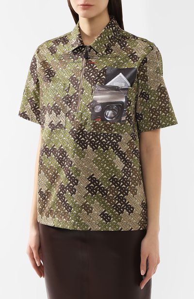 Хлопковая футболка BURBERRY, арт. 4560514, фото 3
