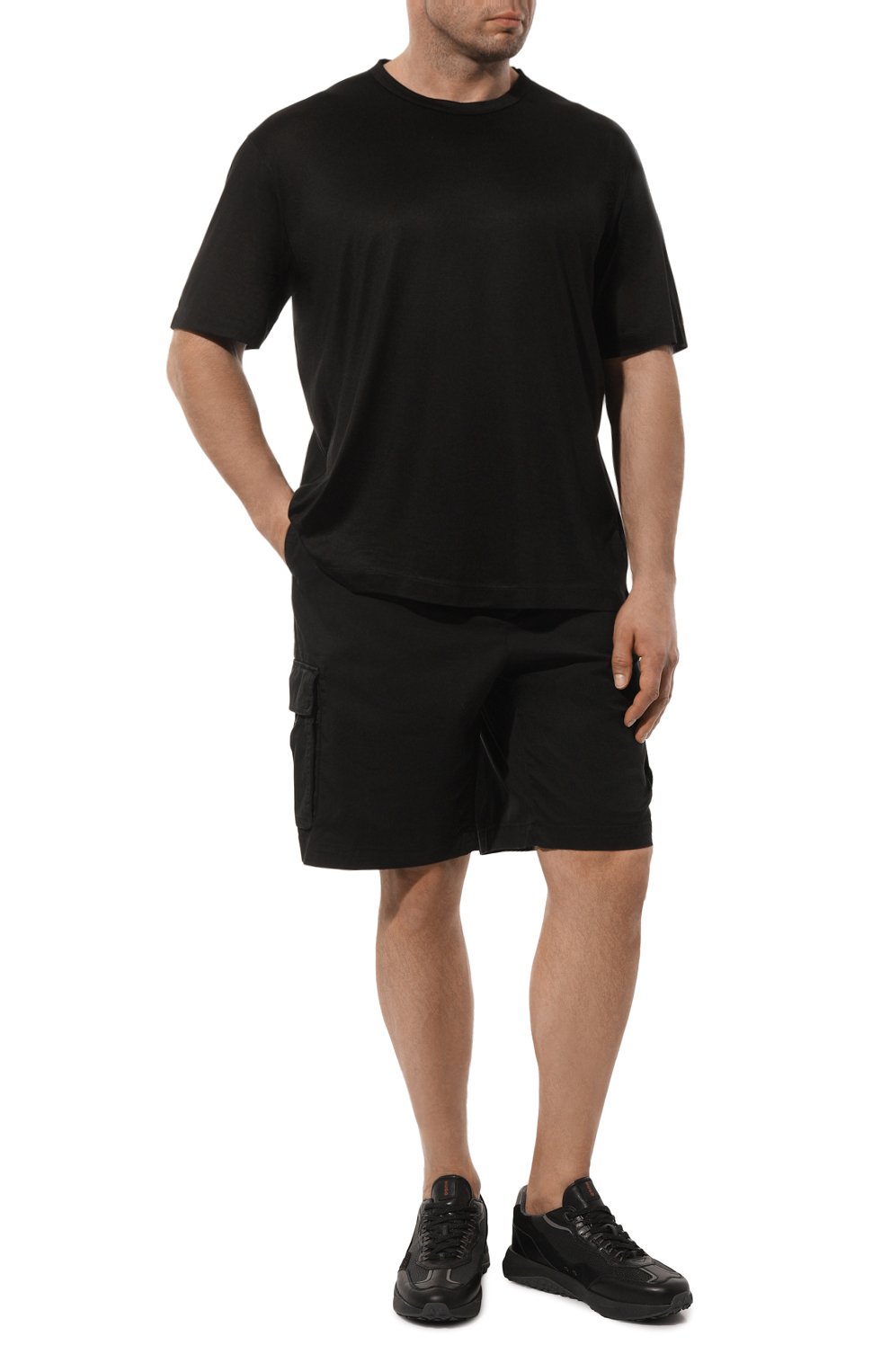 Хлопковые шорты BRUNELLO CUCINELLI, арт. M289LU0030, фото 2