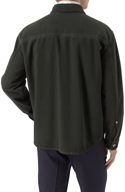 Джинсовая рубашка BURBERRY, арт. 8101259, фото 4