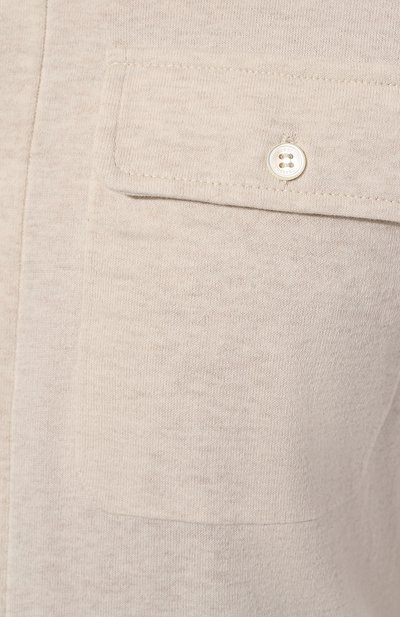 Хлопковая рубашка BRUNELLO CUCINELLI, арт. M29804405, фото 5