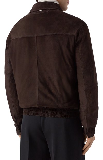 Замшевый бомбер ZILLI, арт. A0UG01M1003VFRI00, фото 4