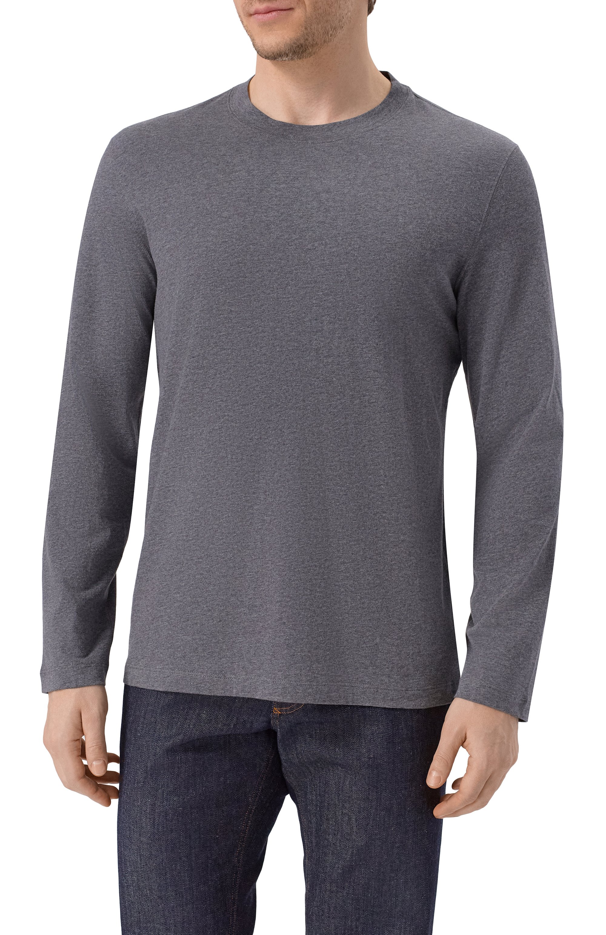 Хлопковый лонгслив BRUNELLO CUCINELLI, арт. M0B137407, фото 3