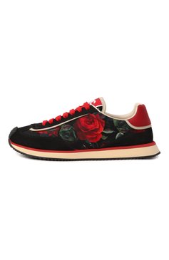 Женские комбинированные кроссовки dg cushion DOLCE & GABBANA разноцветного цвета, арт. CK2288/A6N66 | Фото 4 (Материал внешний: Натуральная кожа, Текстиль; Материал внутренний: Натуральная кожа; Подошва: Платформа; Стили: Кэжуэл; Кросс-КТ: Низкие; Материал утеплителя: Без утеплителя; Размерность: Товар маломерит; Автоматизация ТО: Проставлено; Автоматизация состава: Проставлено)