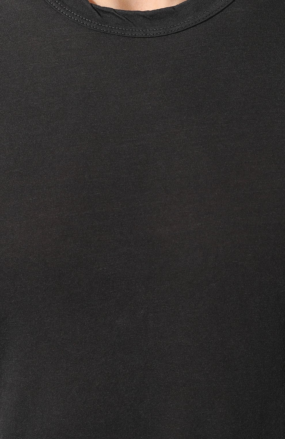 Хлопковая футболка JAMES PERSE темно-серого цвета по цене 22400 руб., арт. MKJ3360, фото 5 Хлопковая футболка JAMES PERSE, арт. MKJ3360, фото 5