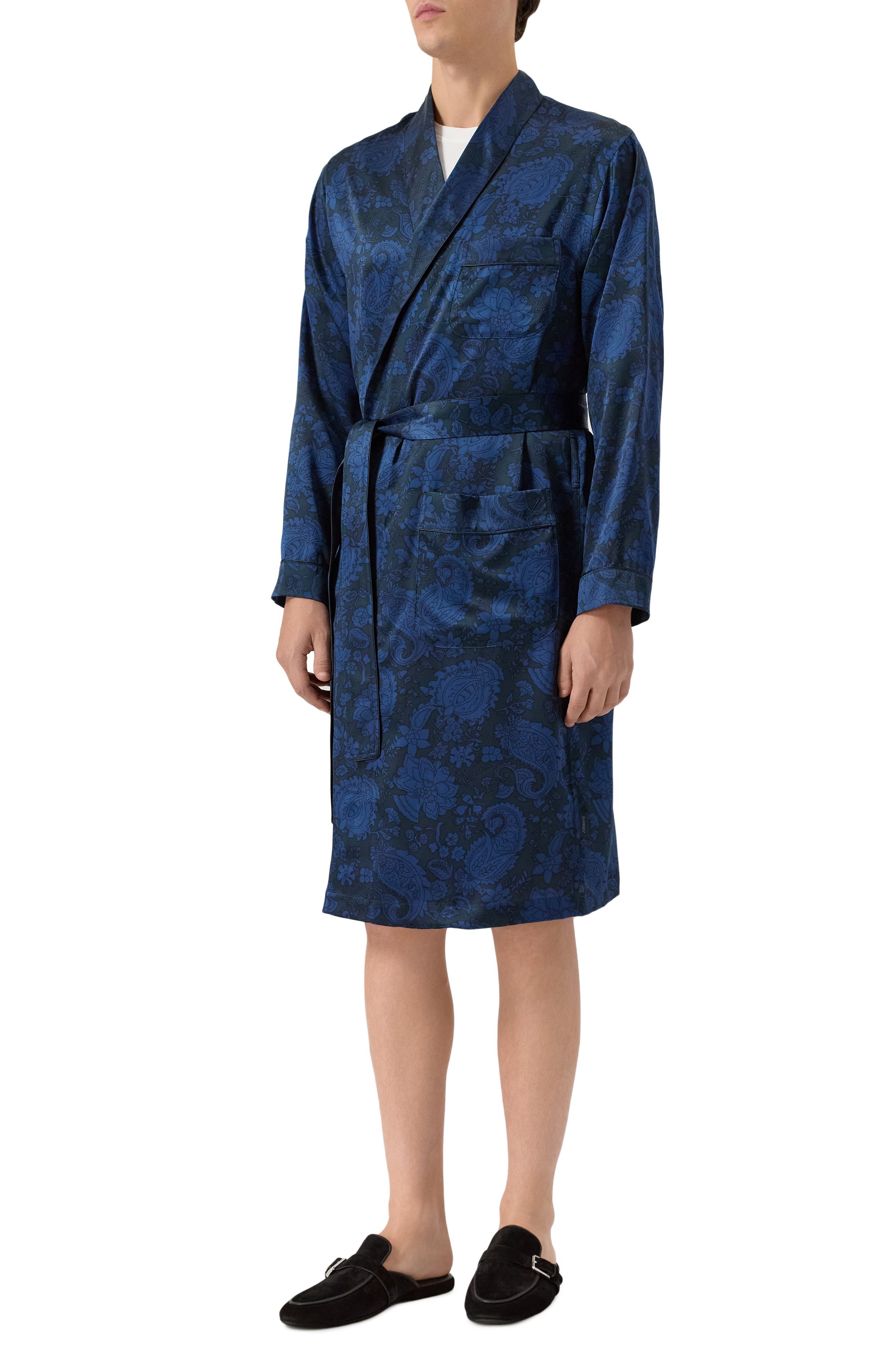 Шелковый халат ZIMMERLI, арт. 6000-75131, фото 3