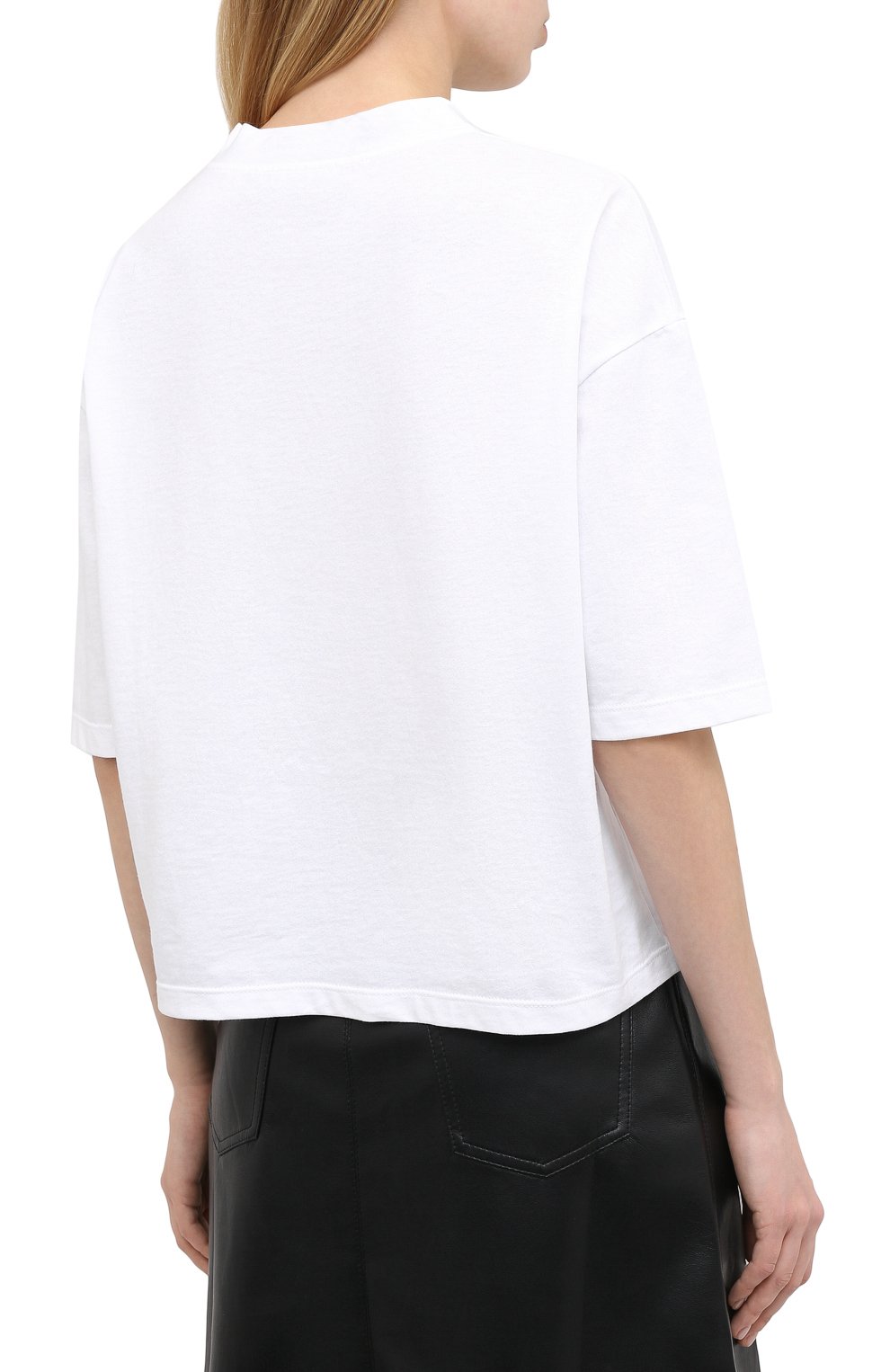 Хлопковая футболка REDVALENTINO, арт. UR0MG07U/5J7, фото 4