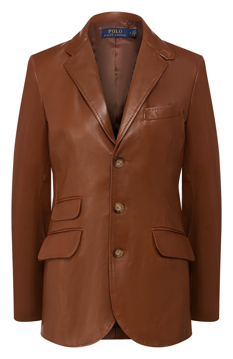 Кожаный жакет POLO RALPH LAUREN, арт. 211791324, фото 1