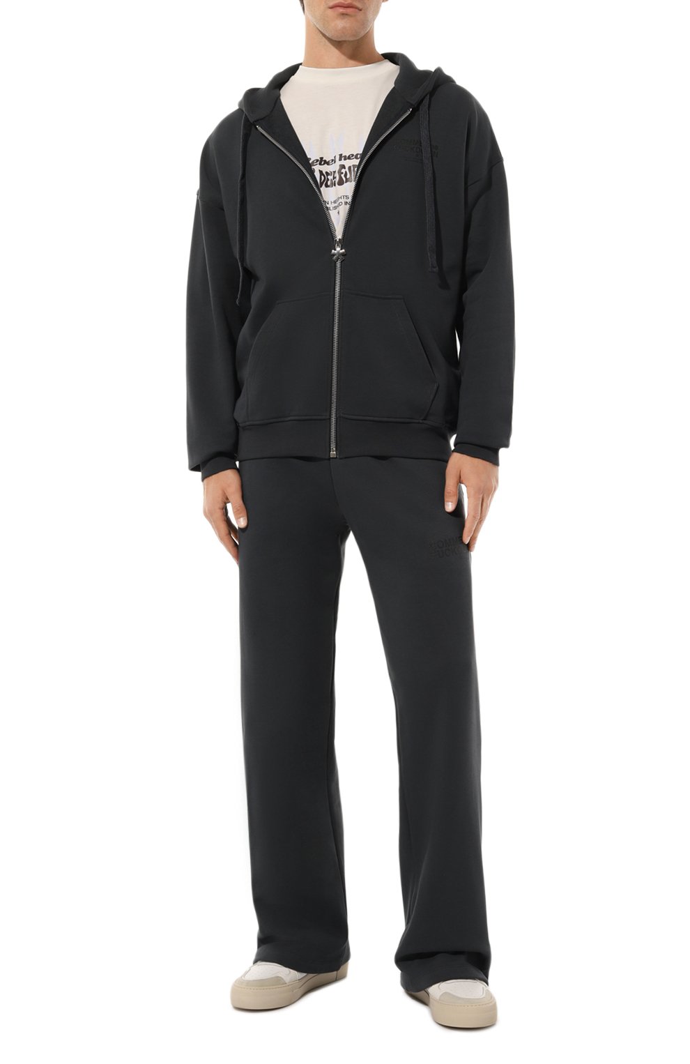 Хлопковые брюки COMME DES FUCKDOWN, арт. CFABM01319, фото 2