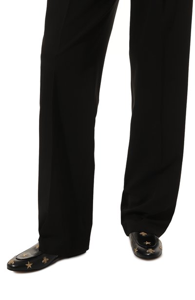 Кожаные сабо princetown GUCCI, арт. 505268 D3V00, фото 3