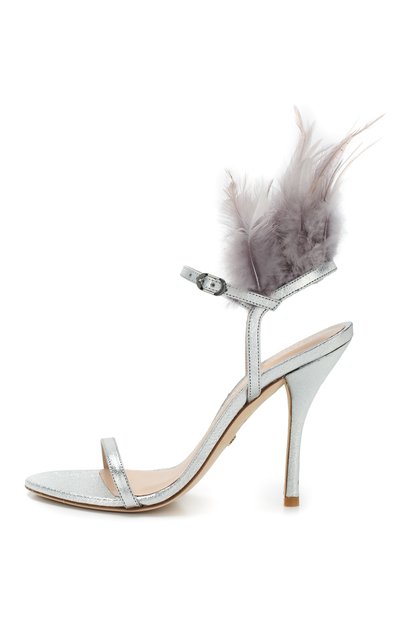 Кожаные босоножки STUART WEITZMAN, арт. S4984, фото 3