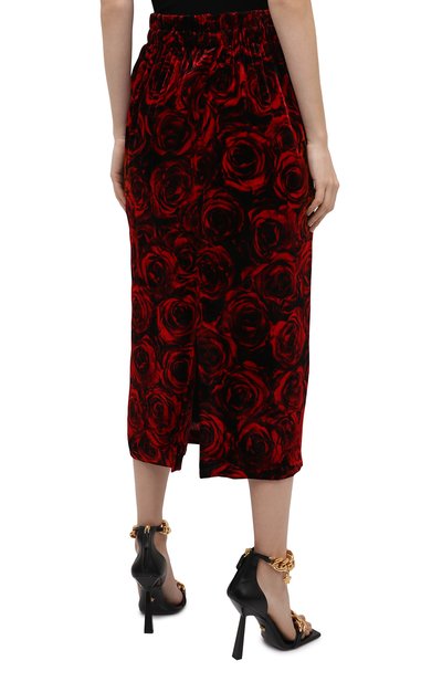 Юбка из вискозы и шелка DRIES VAN NOTEN, арт. 212-010867-3007, фото 4