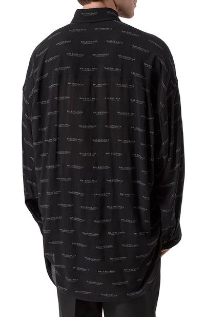 Рубашка из вискозы BALENCIAGA, арт. 814121/TSLA1, фото 4