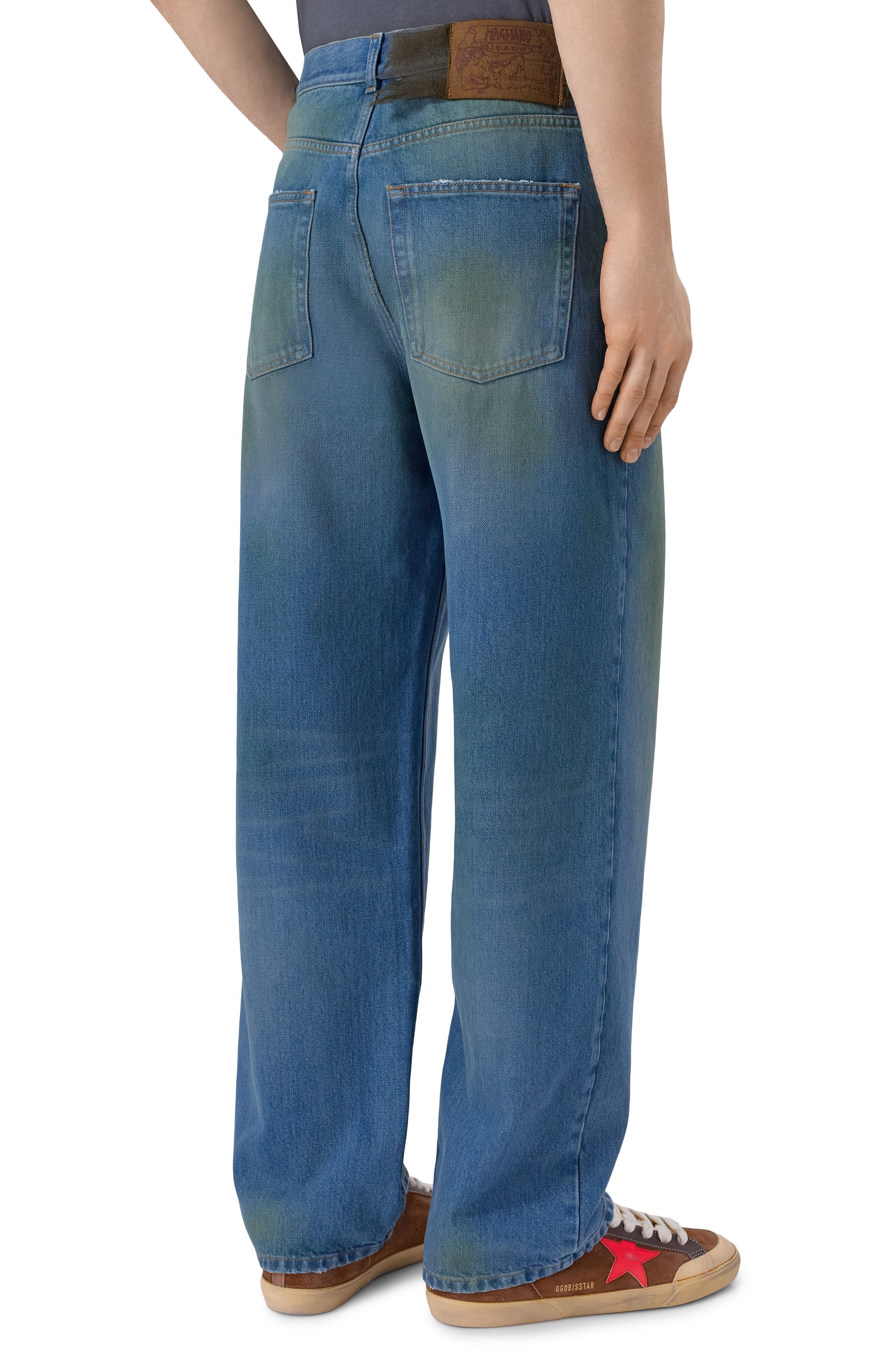 Джинсы MAGLIANO синего цвета по цене 66200 руб., арт. MGSS26DP01012, фото 4 Джинсы MAGLIANO, арт. MGSS26DP01012, фото 4