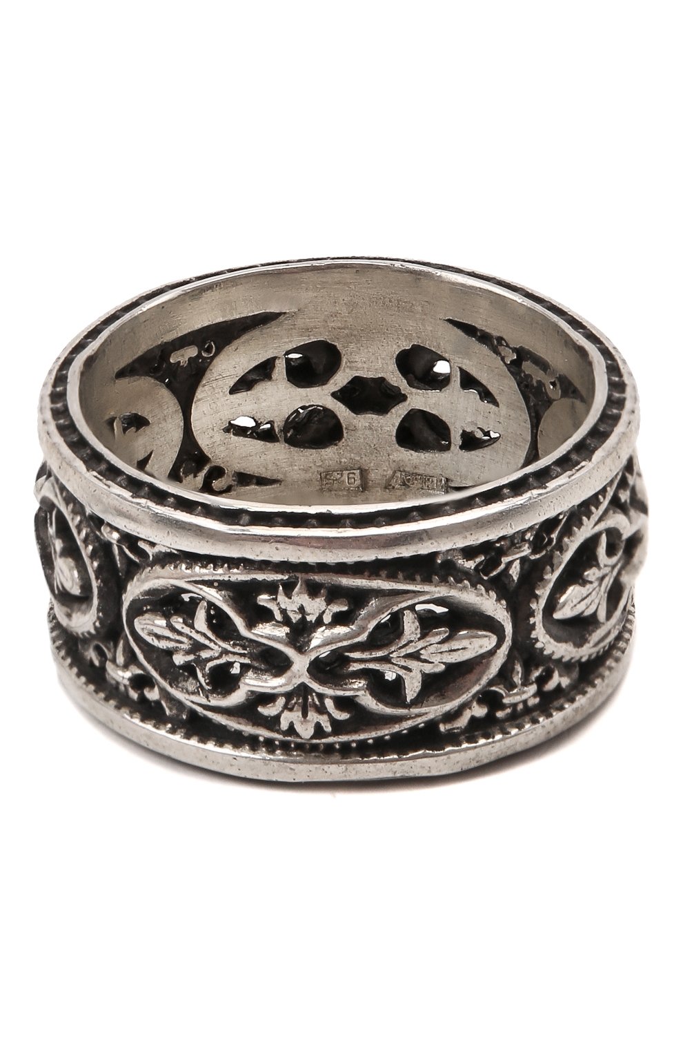 Кольцо акантус GL JEWELRY серебряного цвета по цене 11000 руб., арт. M700001-S97-01, фото 1 Кольцо акантус GL JEWELRY, арт. M700001-S97-01, фото 1