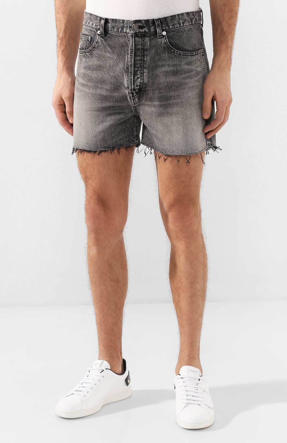 Джинсовые шорты SAINT LAURENT, арт. 601476/Y8990, фото 3