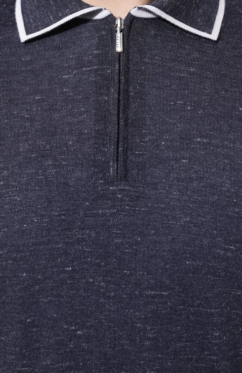 Поло из шерсти и шелка ZILLI, арт. KZP002M0345VHEM00, фото 5
