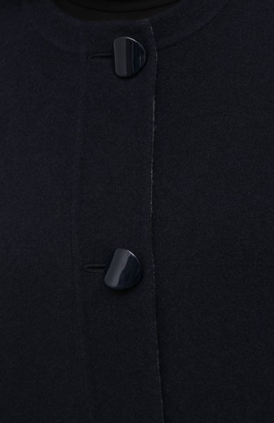 Шерстяное пальто GIORGIO ARMANI синего цвета по цене 298000 руб., арт. 0WH0L04T/T01VF, фото 5 Шерстяное пальто GIORGIO ARMANI, арт. 0WH0L04T/T01VF, фото 5