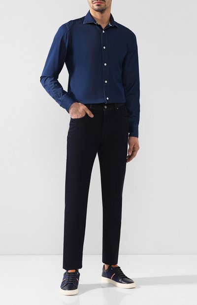 Х лопковая рубашка ELEVENTY PLATINUM, арт. 979CA0053 CAM24007, фото 2