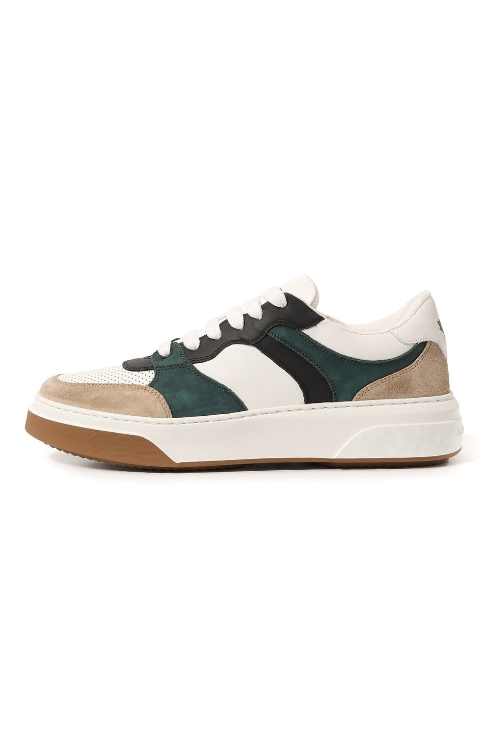 Кожаные кеды bumper DSQUARED2, арт. SNM0298 01504841, фото 4