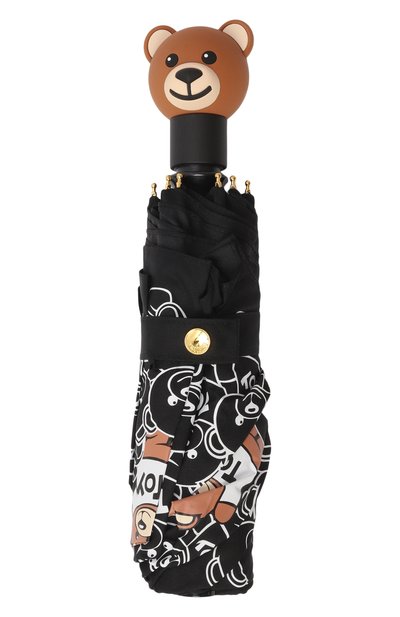 Складной зонт MOSCHINO черного цвета по цене 12500 руб., арт. 8422 0PENCL0SE, фото 5 Складной зонт MOSCHINO, арт. 8422 0PENCL0SE, фото 5