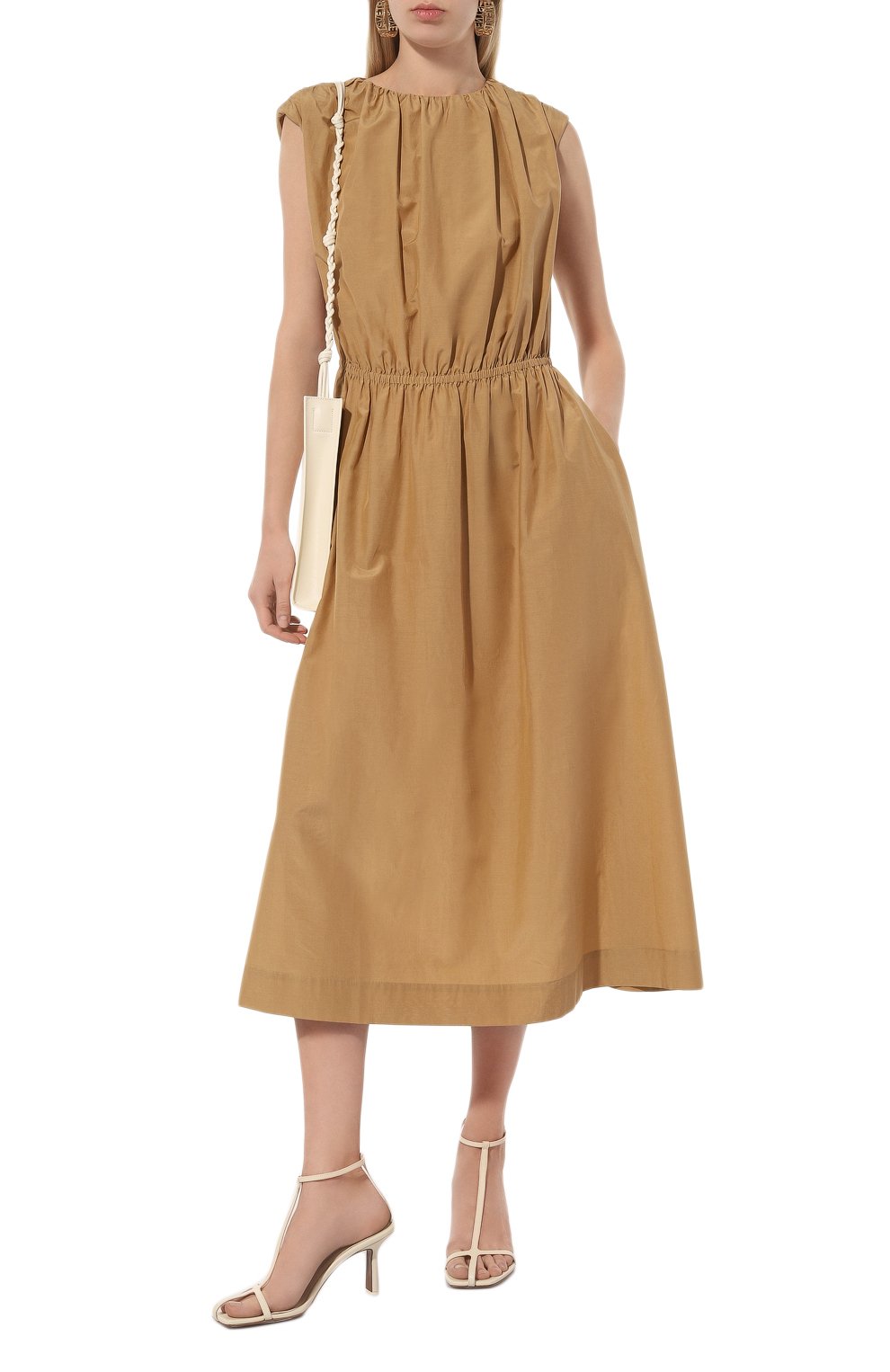 Платье из хлопка и шелка LOULOU DE SAISON, арт. APHR0DITE, фото 2