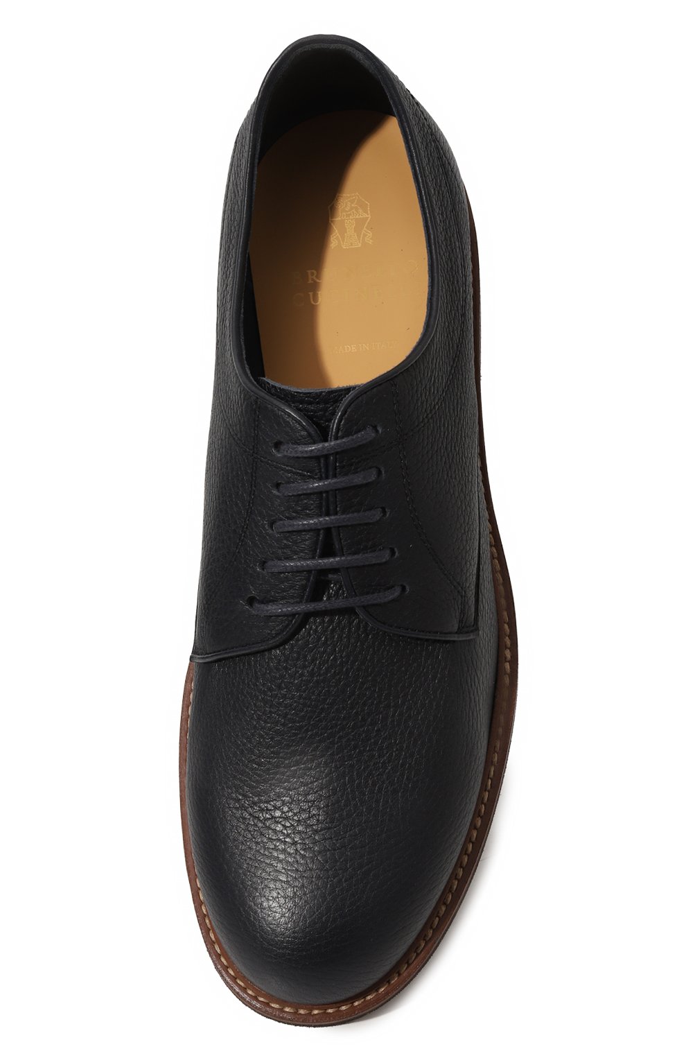 Кожаные дерби BRUNELLO CUCINELLI, арт. MZUCSLK771, фото 6