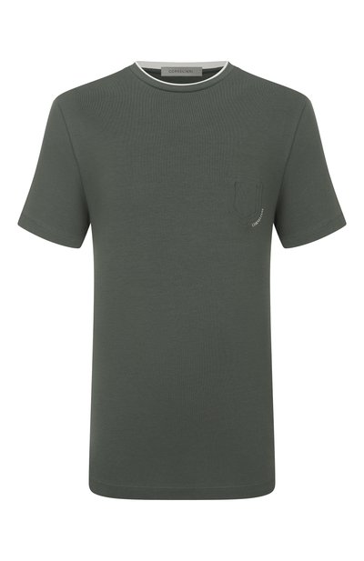 Мужская хлопковая футболка CORNELIANI, арт. 27G589/2725041