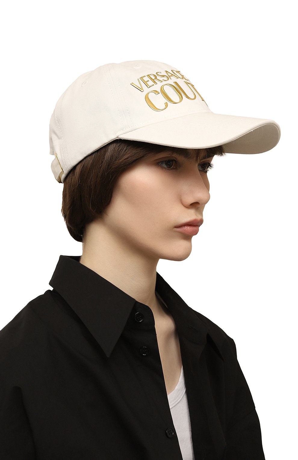 Хлопковая бейсболка VERSACE JEANS COUTURE, арт. 76HAZK32/ZG207, фото 2