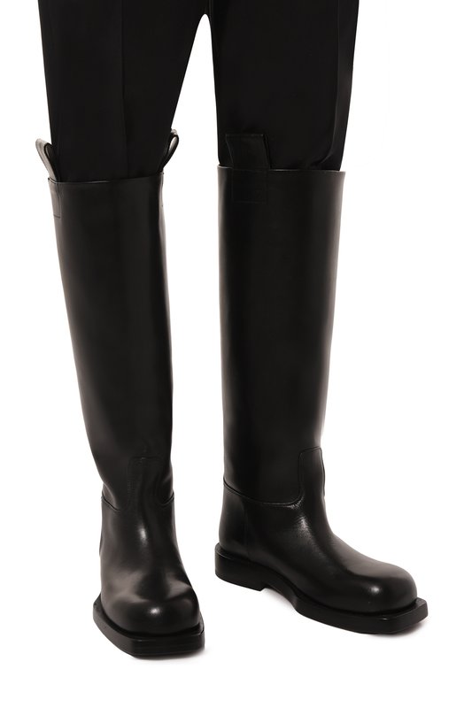 Кожаные сапоги Mattia Capezzani M2431/VITELL0 Чёрный  M2431/VITELL0 Фото 3