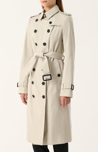 Хлопковый тренч sandringham BURBERRY, арт. 4009021, фото 3