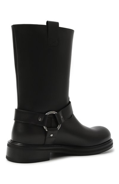 Кожаные сапоги DOLCE & GABBANA черного цвета по цене 182000 руб., арт. A70164/AI448, фото 5 Кожаные сапоги DOLCE & GABBANA, арт. A70164/AI448, фото 5