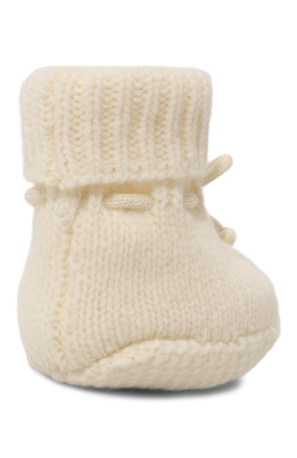 Кашемировые пинетки WOOL AND COTTON кремового цвета по цене 6240 руб., арт. KMLPA, фото 3 Кашемировые пинетки WOOL AND COTTON, арт. KMLPA, фото 3