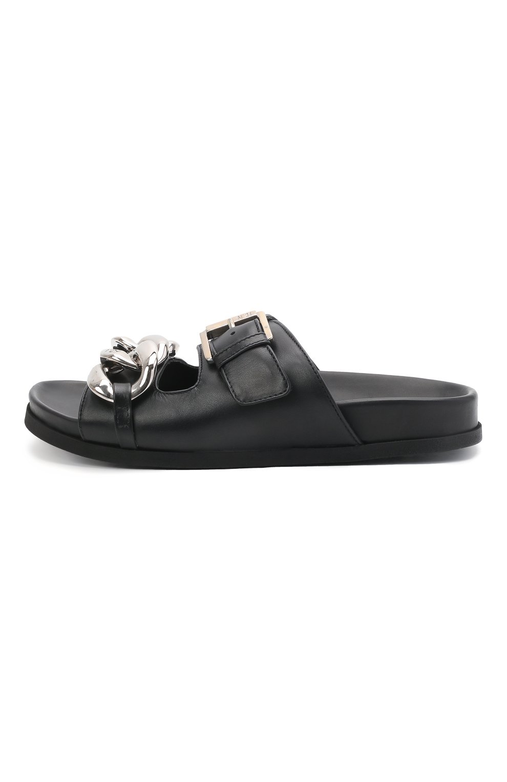 Кожаные шлепанцы N21, арт. 21ECPXNV10155/FUSSBET, фото 3