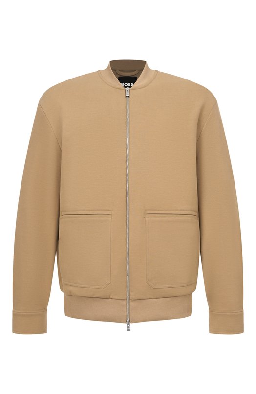 Хлопковая толстовка BOSS 50554232 Бежевый 50554232